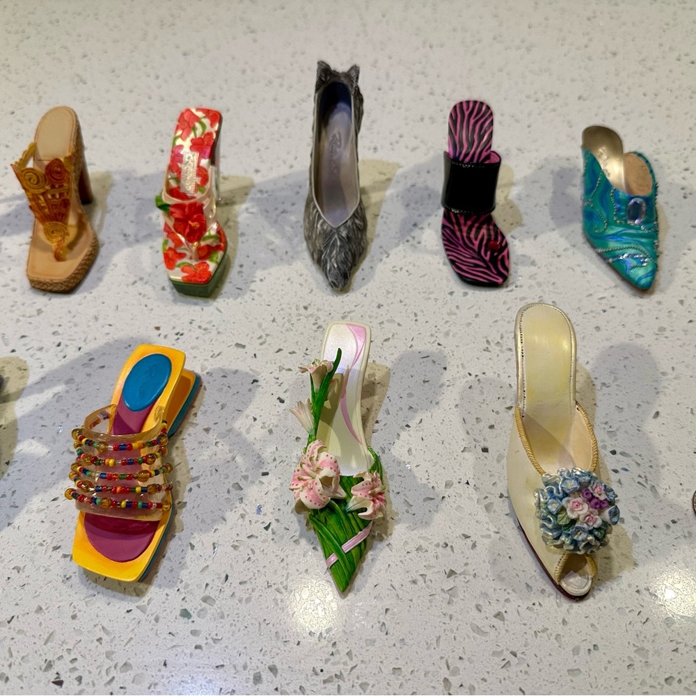 Miniature Elegant Multicolor Women's Heels Collection.